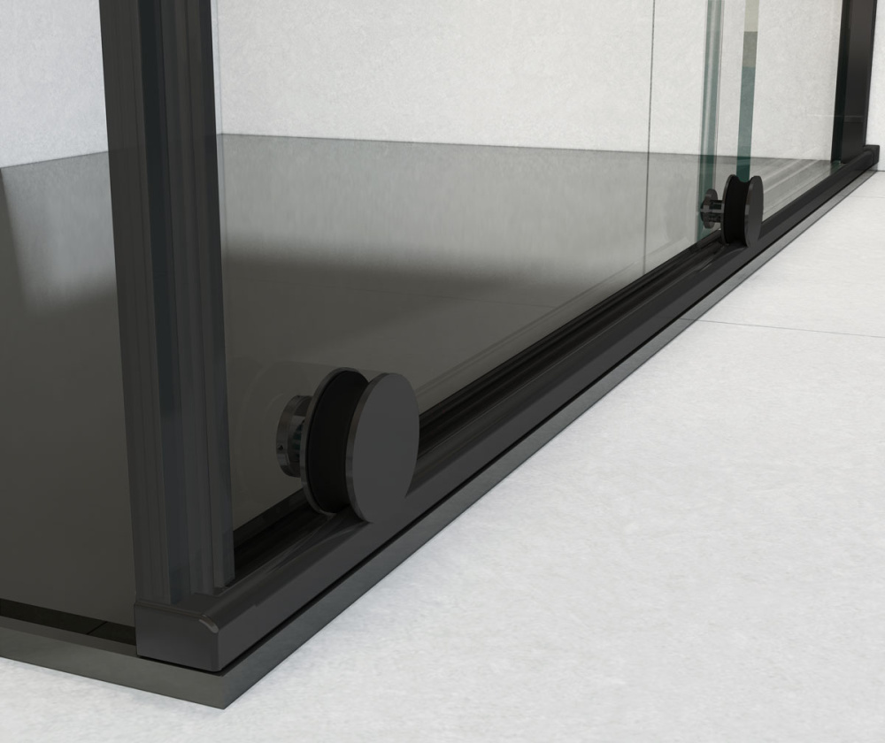 Душевой уголок Vincea Arno (VSR-1A9012CLB) черный