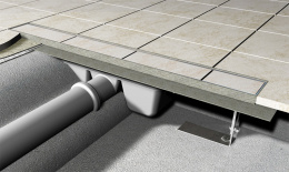 Душевой лоток AlcaPlast (APZ107-750) серый