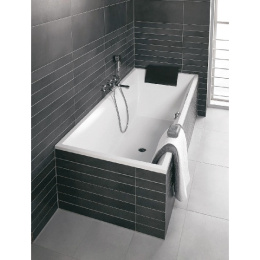 Квариловая ванна Villeroy&Boch Squaro Edge 12 (UBQ170SQE2DV-01) белый