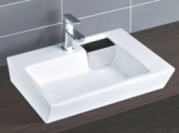 Laguraty 142B ART BASIN на 66 см белый