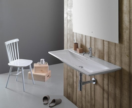 Раковины подвесные Раковина подвесная Globo Stockholm (LA102.BI*0) белый