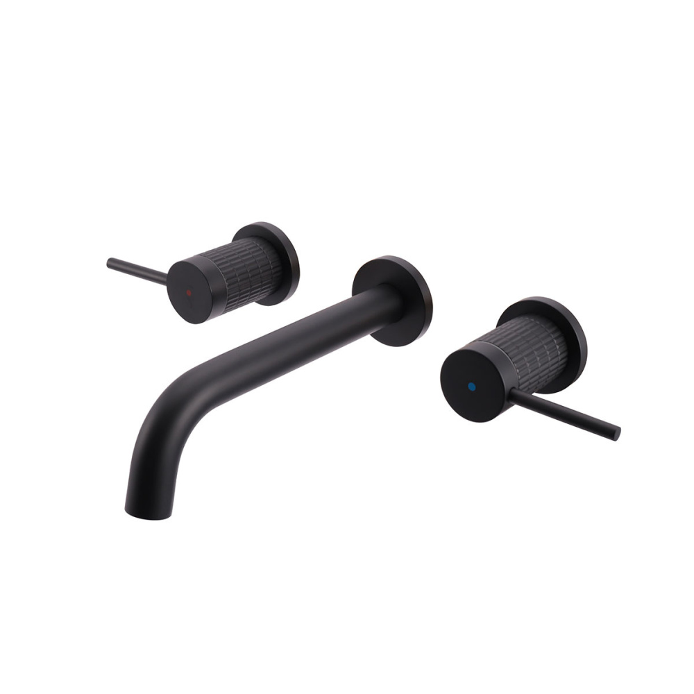 Смеситель для раковины Vincea Groove (VBFW-4G1MB) черный