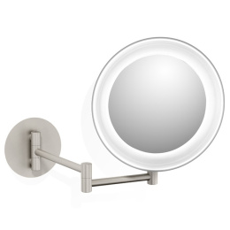 Зеркало косметическое Decor Walther (0118934), с подсветкой, никель