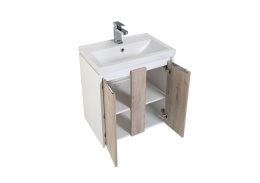 Мебель для ванной Aquanet Клио 60 дуб кантри/белый