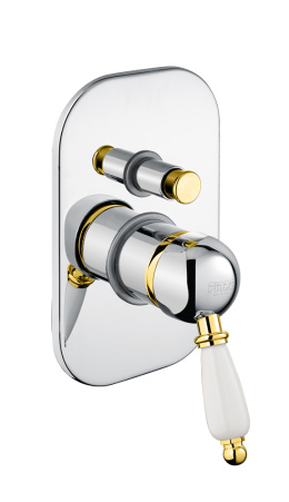 Фото Смеситель для душа Fiore Imperiale 83CO5134, хром-золото