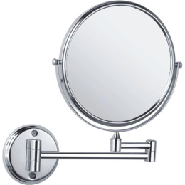 Зеркало увеличительное Haiba HB6108 настенное, хром