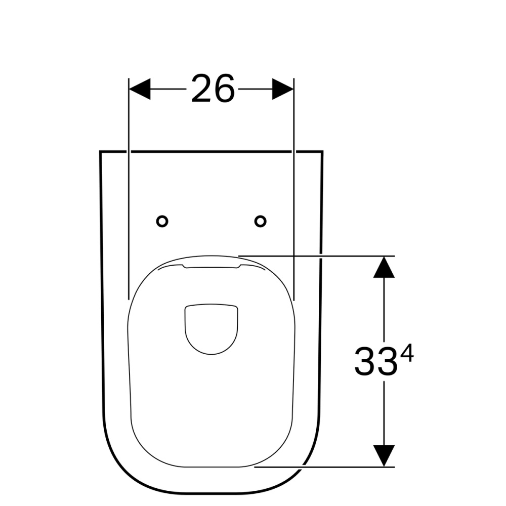 Geberit Smyle Square 500.208.01.1 Унитаз подвесной, безободковый