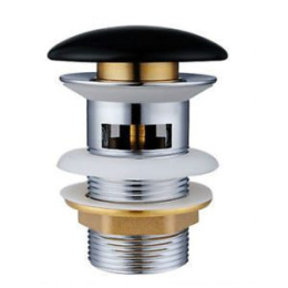 Фото Донный клапан GID (72202k) черный, глянцевый