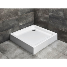 Акриловый поддон для душа Radaway Siros C Compact 80x80x17 белый SBC8817-2