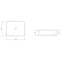 Excellent Forka CEAC.3401.475.WH Умывальник