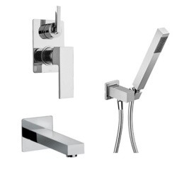 Фото Комплект на 2 потребителя Paini Grazia 21CRSET26911BATH хром