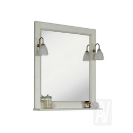 Зеркало  Акватон Жерона 85 1A158702GEM20 Белое серебро