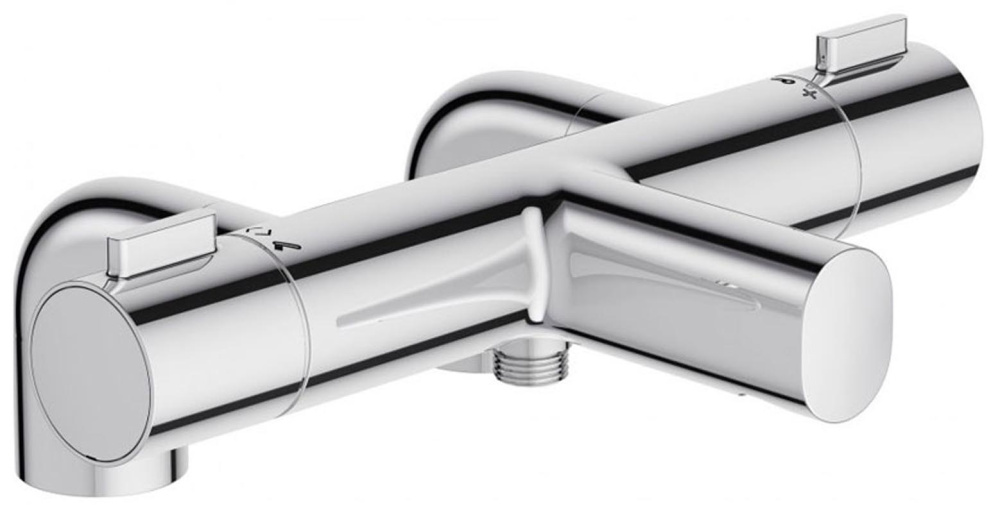 Фото Смеситель Jacob Delafon Cuff E78521-CP для ванны и душа, термостатический