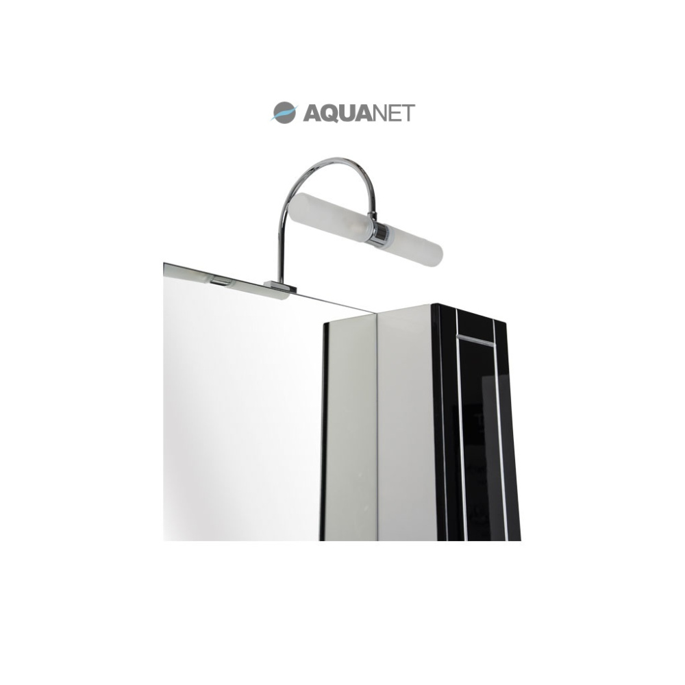 Мебель для ванной Aquanet Честер 60 черный/серебро