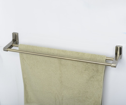 Штанга для полотенец двойная WasserKRAFT К-5240 бронза