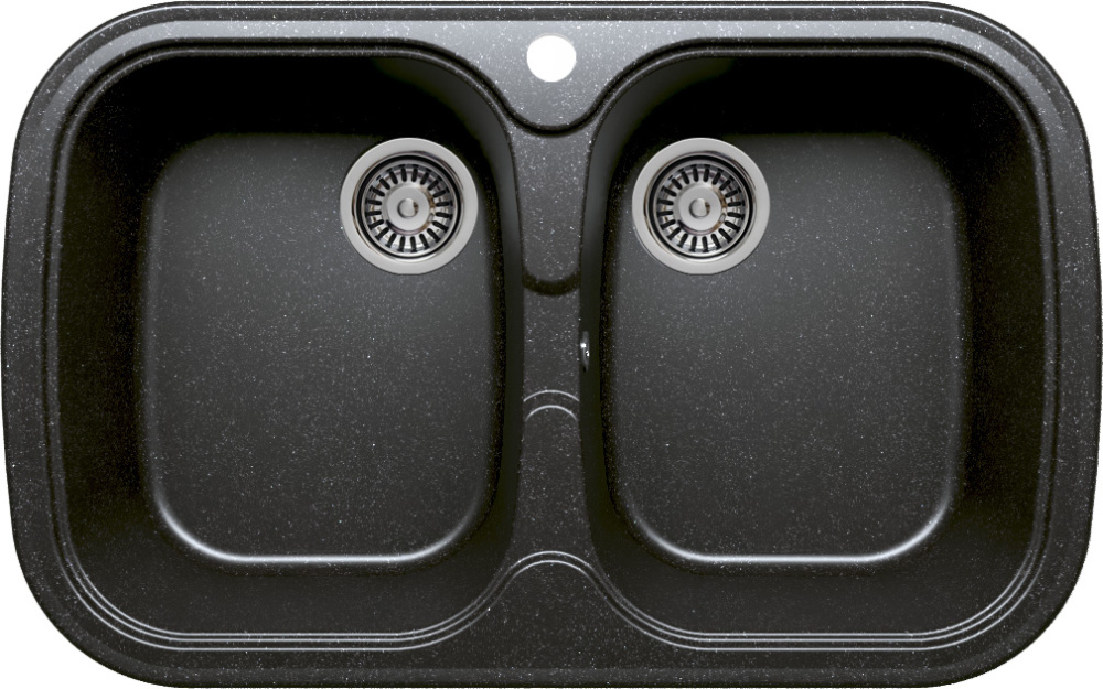 Раковины для кухни Кухонная мойка TOLERO F-150 (F-150 №16 (Черн))