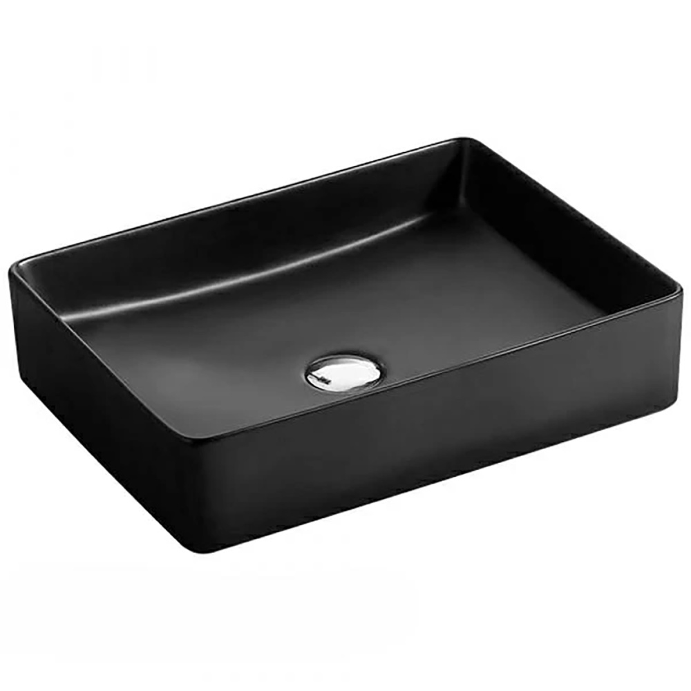 Фото Раковина накладная Azario  (AZ-2178-MB) Черный матовый