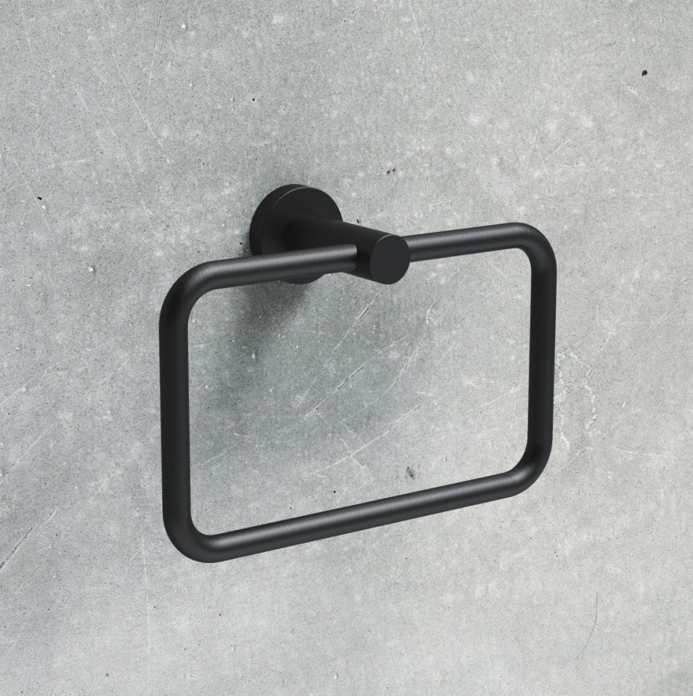 Colombo Design PLUS W4931.NM - Держатель для полотенца, кольцо (цвет: черный - матовый)