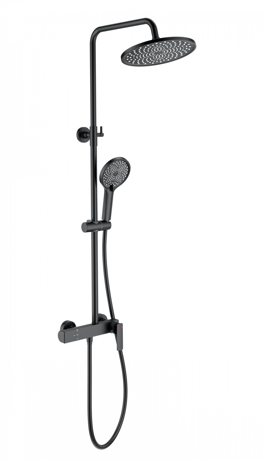 Душевая система Wonzon&Woghand (WW-B3517-MB) Черный