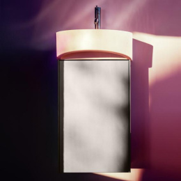 Тумба подвесная Laufen Sonar 4.0548.1.034.042.1, под мини-раковину 8.1534.1, 1 дверца левая с систем