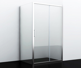 Душевой уголок WasserKRAFT Main 41S10, 100 см, прямоугольный, стекло прозрачное