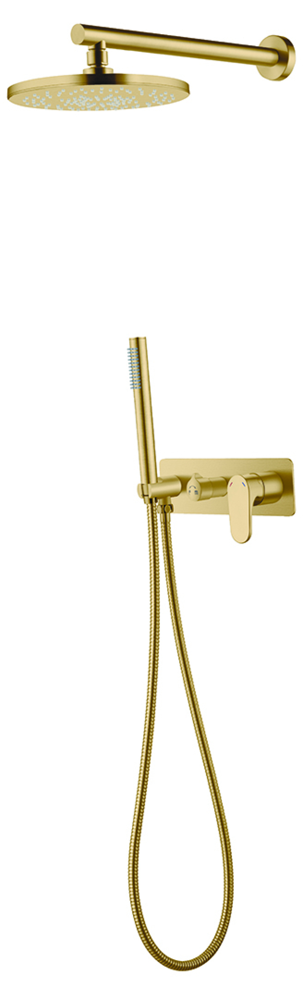 Фото Смеситель для душа Boheme Spectre (454-BR)