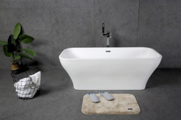 Акриловая ванна 150x75 BelBagno (BB73-1500-750), округлая
