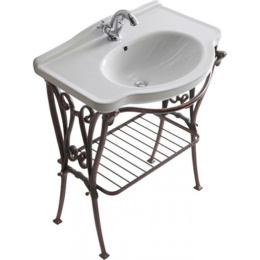 Раковина 75 см Galassia Ethos (8433MNE), цвет черный