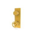 Смеситель для душа Remer Chrono CH92WBBG, золото брашированное