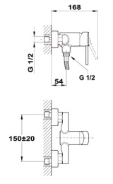 Фото Teka Ares 232320200 Смеситель для душа