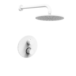 Комплект для душа Paffoni LIGHT (KITLIQ013BO) белый матовый