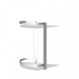 Полка стеклянная Am.Pm Sense L (A7456200) серебристый