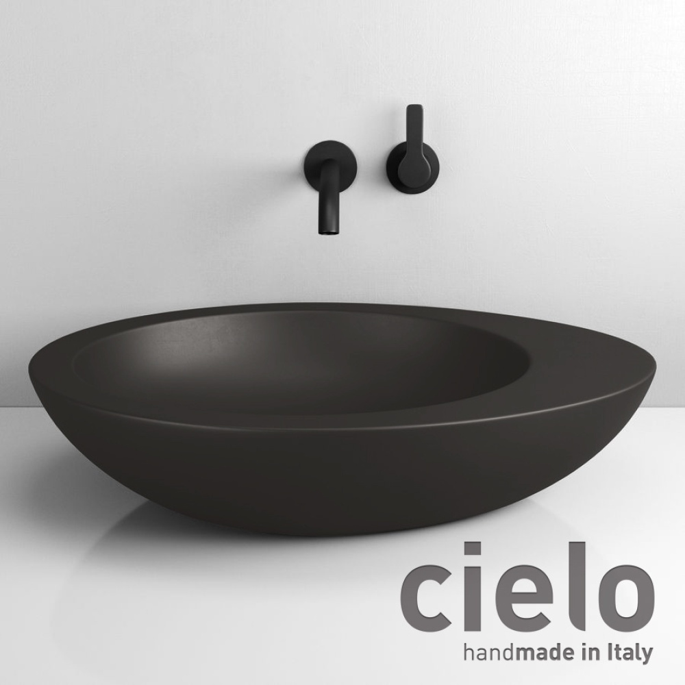 Ceramica CIELO Le Giare LGLA60LV - Раковина накладная на столешницу 60*45 см (Lavagna)