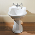 Биде напольное Devon&Devon Oxford IBBID1FOXF 54х33см, с 1 отв., цвет: белый
