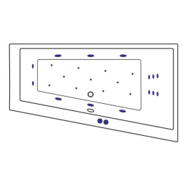 Excellent Sfera WAEX.SFP17S.ULTRA Ванна 170x100 P "ULTRA" (хром)