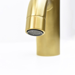 Фото Смеситель для раковины Paini Cox 78PJ205 золото