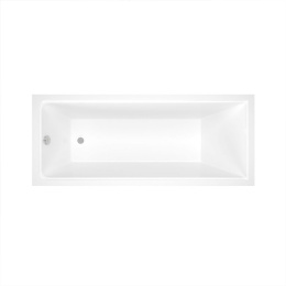 Фото Ванна акриловая 170х70 Alba Spa Gamma (ВПР0230200100) прямоугольная, белый глянцевый