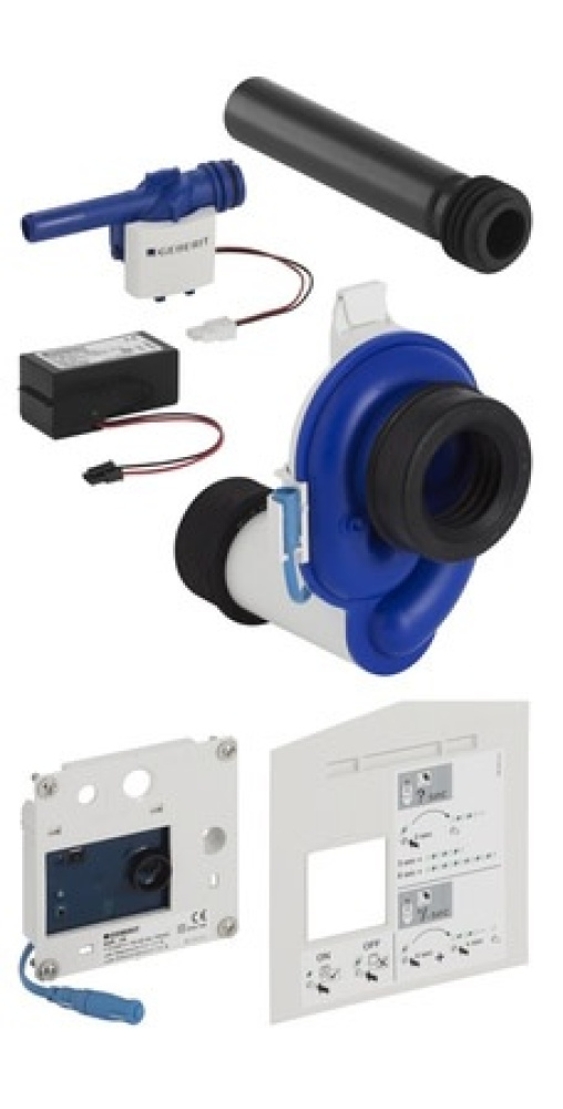 Фото Geberit HyTronic 116.010.00.1 Сифон для писсуара, вакуумный