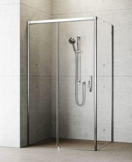 Дверь для душевого уголка Radaway Idea KDJ 150x200 профиль хром, стекло прозрачное, левая 387045-01-