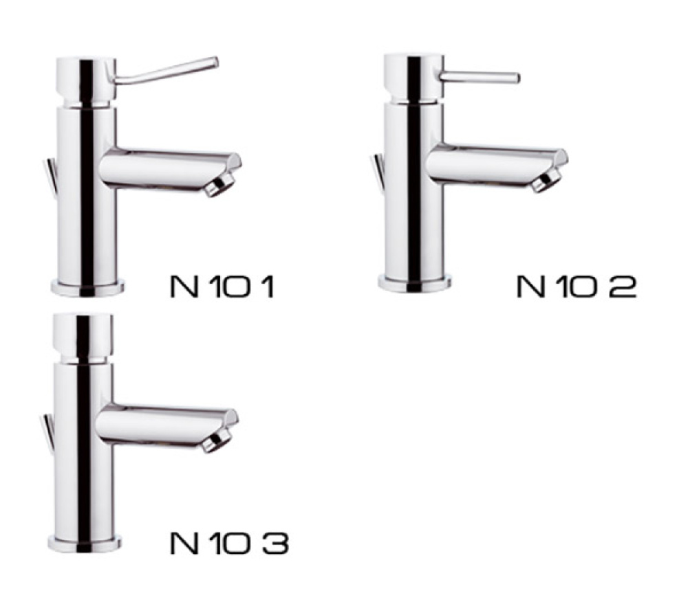 Фото Смеситель для ванны Remer Minimal N072BO, белый матовый