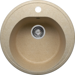 Мойка кухонная POLYGRAN F-08 (F-08 №302 (Песоч))