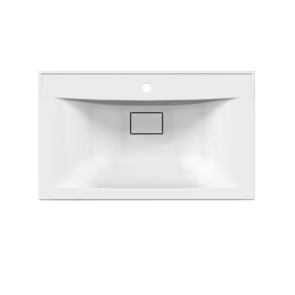 Раковина из искусственного камня Vincea (VCB-3M750W) белый