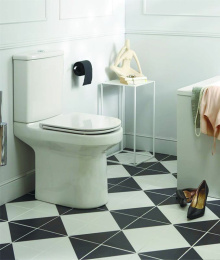 Напольный безободковый унитаз Jacob Delafon Elite E20997-00, крышка микролифт, тонкая