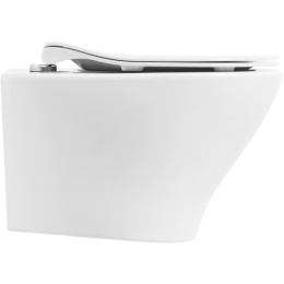 Комплект 4 в 1 Унитаз подвесной BelBagno ACQUA BB340CHR + Система инсталляции для унитазов BelBagno