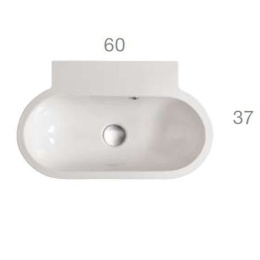 Фото Раковина подвесная Globo Bowl+ (SB060.BI*0)