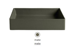 Раковина накладная 75 см ArtCeram Scalino (SCL004 24 00) зеленый