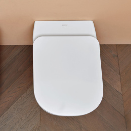 Фото Antonio Lupi Flat SEDILE7 Сиденье эргономичное съемное Flat из термоотверждающейся смолы с петлями с