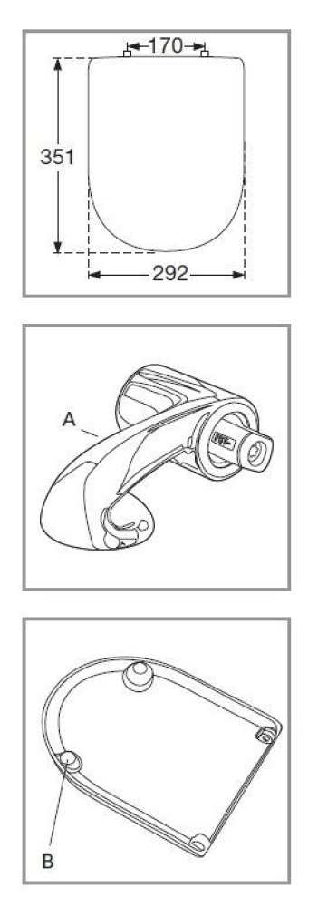 Villeroy&Boch 9956S1R2 Крышка для писсуара (ярко-белый)
