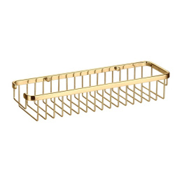Omnires 8963AGL Полка-корзинка для душа UNI 36 см (золото)