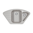 Мойка кварцевая WIESE, PM529050-GR, серый, 890х490, Paulmark